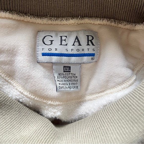 Vintage Y2K Germany Graphic Crewneck Sweatshirt Gear For Sports XXL Oversized - Picture 9 of 11